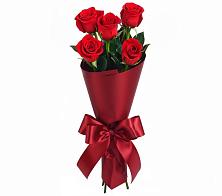 Букет 5 Красных роз Эдлесс Лав в Лорисе