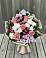 Букет цветов из: Альстромерии, Гвоздики, Розы и Хризантемы в Лорисе