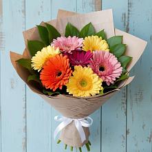 Букет цветов из:  Герберы в Лорисе