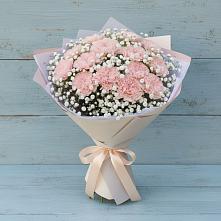Букет цветов из:  Гвоздики в Лорисе