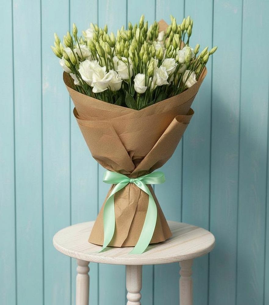 Букет цветов из: Лизиантусы в Лорисе