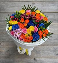 Букет цветов из:  Розы и Хризантемы #REPLACE_PRED# Лорисе